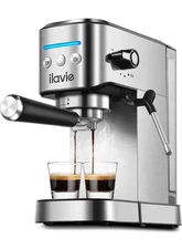 Espresso Machine 20 Bar Espresso Coffee Maker Cappuccino Machine w/ frother Wand
