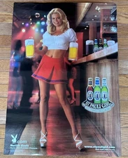 St.Pauli Girl Neriah Davis German Beer Breweriana Poster 2001 19"X 27"