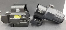 EOTECH RIFLE SCOPE HOLOGRAPHIC SIGHT HHSV EXPS3-4 W/ G33 3X MAGNIFIER - BLACK