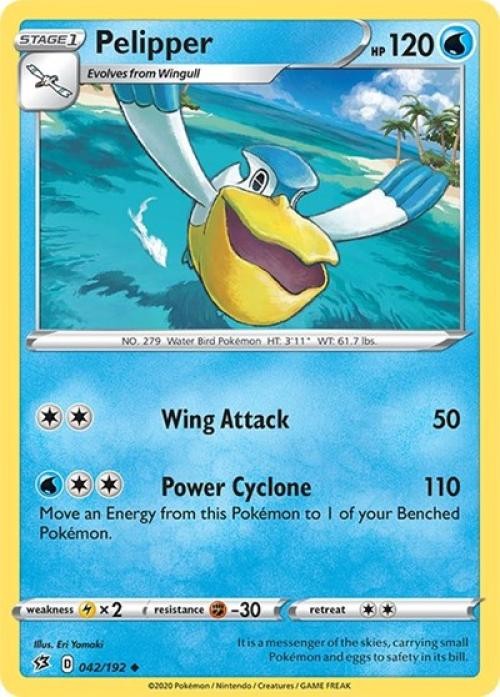 Pelipper - SWREC 042 Pokemon - Light Play
