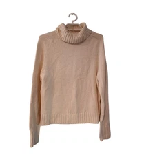 Velvet by Graham & Spencer Anthropologie nwt sweater XL cream turtleneck $178