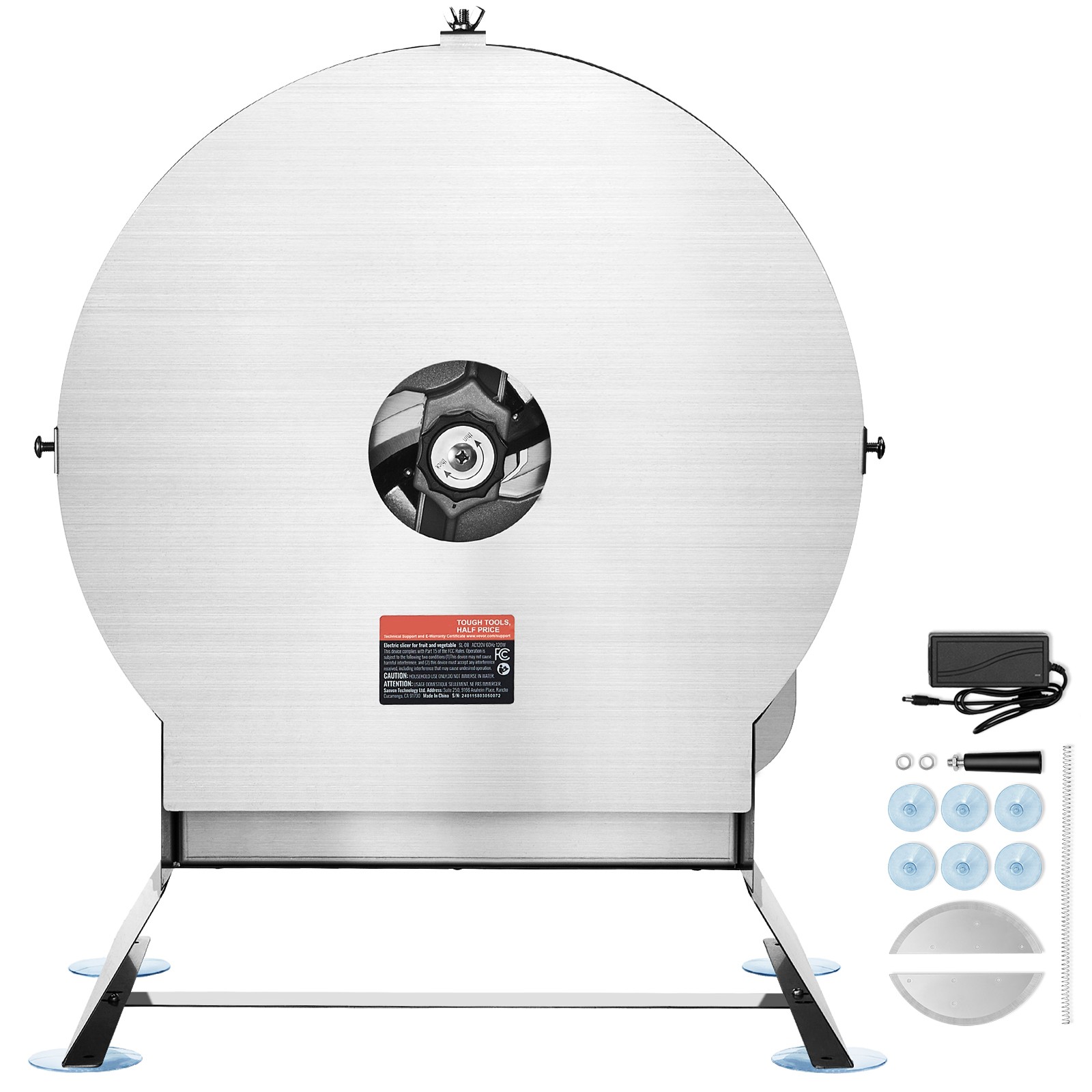 Rabot à légumes électrique manuel 2 en 1 Uimoso coupe fruits réglable compact