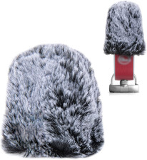 Raspberry Microphone Furry Windscreen Muff - Mic Wind Cover Fur Pop Filter as Fo