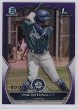 2023 Bowman Chrome Prospects Purple Refractor /250 Martin Gonzalez #BCP-28 1dl2