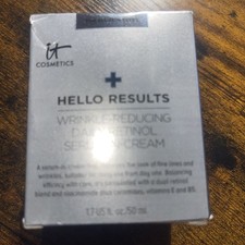 It Cosmetics Hello Results Wrinkle-Reducing Daily Retinol Serum-In-Cream 1.7oz
