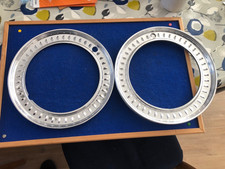 HILLMAN IMP ETC. 12" Wheel Trims Set of 4 NOS ANODISED ALUMINIUM