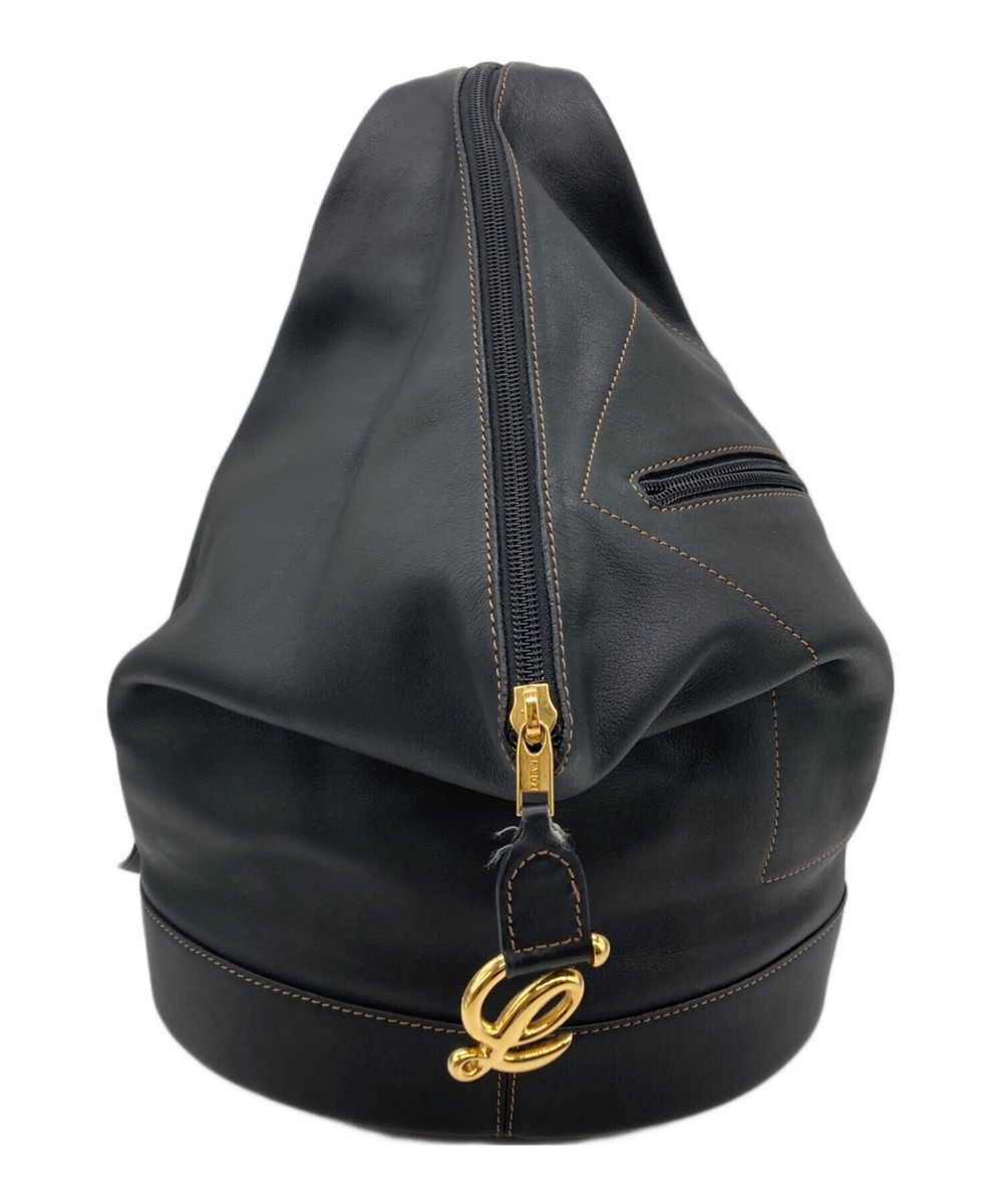 【美品】LOEWE ANTON BACKPACK ブラック LOEWE Anton Backpack Black Leather Unisex Used Authentic | eBay
