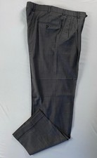 Brooks Brothers 1818 Madison Fit Pleated/Cuffed Wool Dress Pants. Men's 36X34.