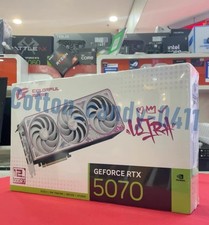 NEW Colorful iGame RTX5070 Ultra W OC 12G white Three-fan graphics card delivery