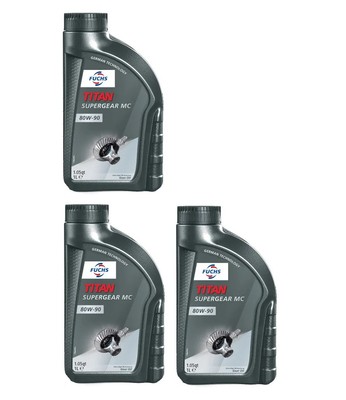 Fuchs Titan Supergear MC 80W-90 Getriebeöl 3Liter API GL-4/-5 FORD WSP-M2C197-A