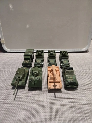 Vintage Hot Wheels 1970s-1980s Military Vehicles  Lot Of 8