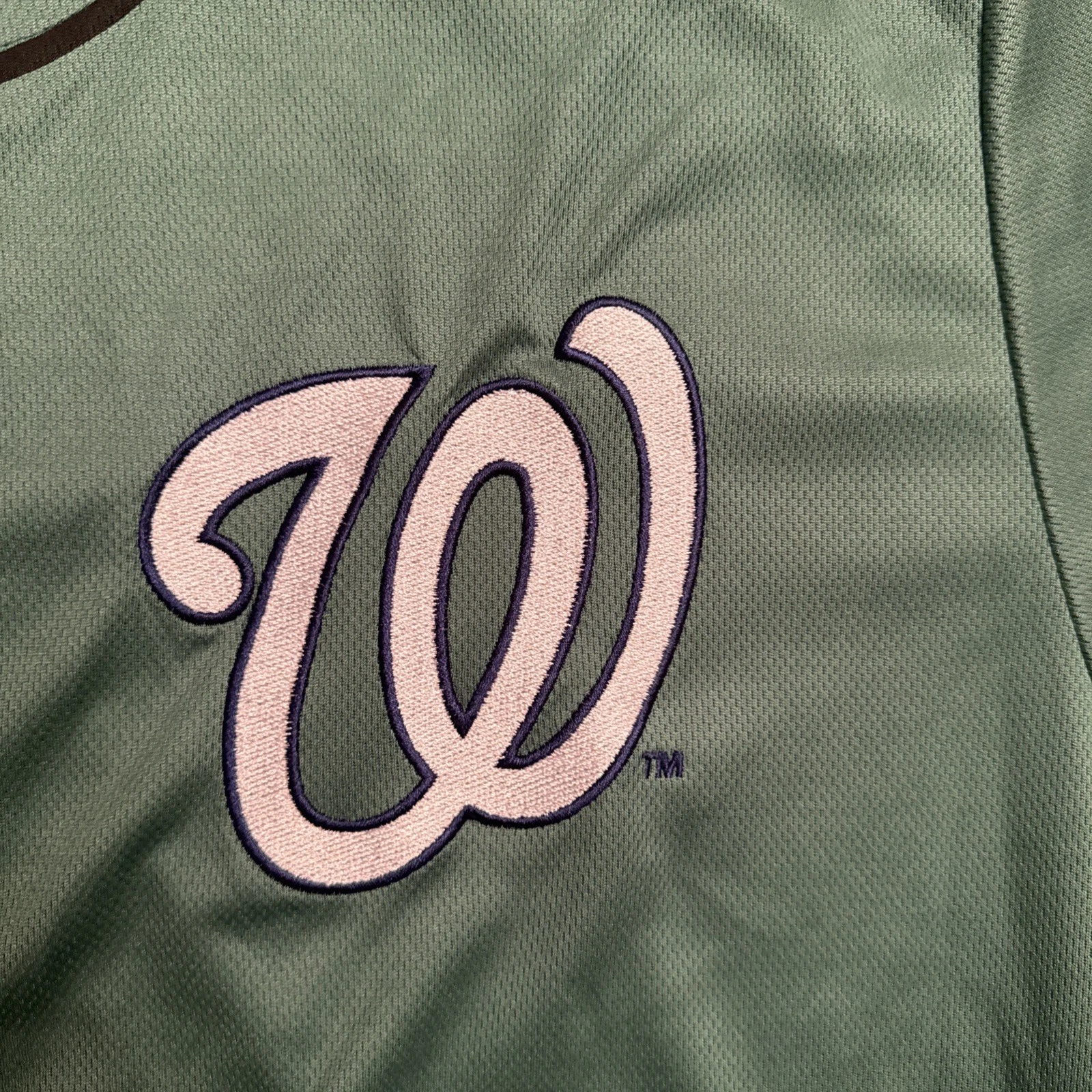 Washington Nationals 2024 Harry Potter Jersey SGA Slytherin Hogwarts