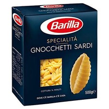 15 Pacchi Pasta Barilla Gnocchetti Sardi 500 Gr Specialita' Pasta Corta Box-image