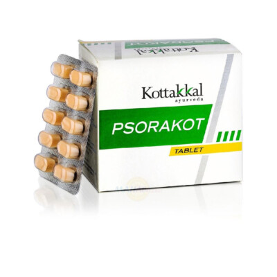 Arya Vaidya Sala Kottakkal Psorakot Tablets with Free Shipping