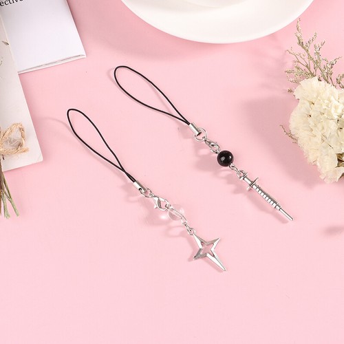 Trendy Mobile Phone Chain Women Heart Cross Pendant Phone Strap Lanyard - 第 8/16 張圖片