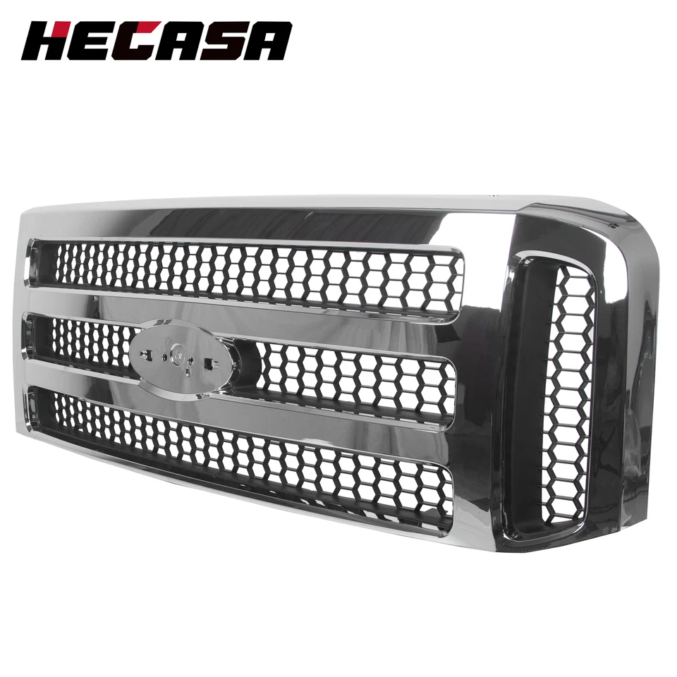 Grille Grill CONVERSION For Ford 1999-2004 Super Duty F250 F350 F450 F550 - Image 2 of 4