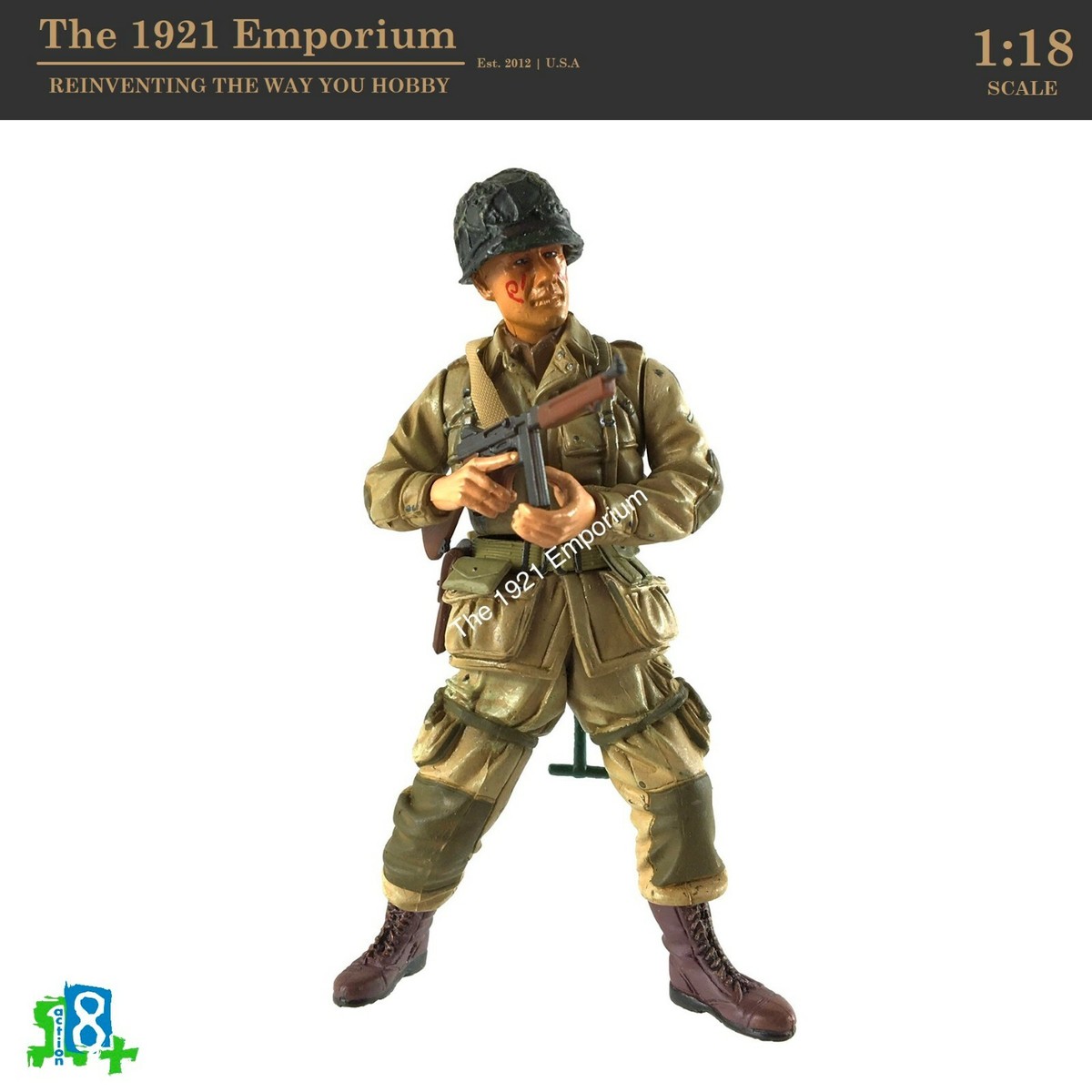 ☆ 1:18 Scale Dragon Models Action 18 Series WWII US Army Airborne