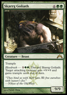 Magic the Gathering MTG Skarrg Goliath (133) Gatecrash   LP