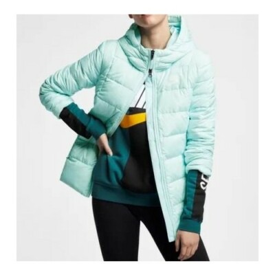 NIKE WOMENS NSW DOWN FILL JACKET - X-SMALL - LIGHT BLUE AJ7423-411