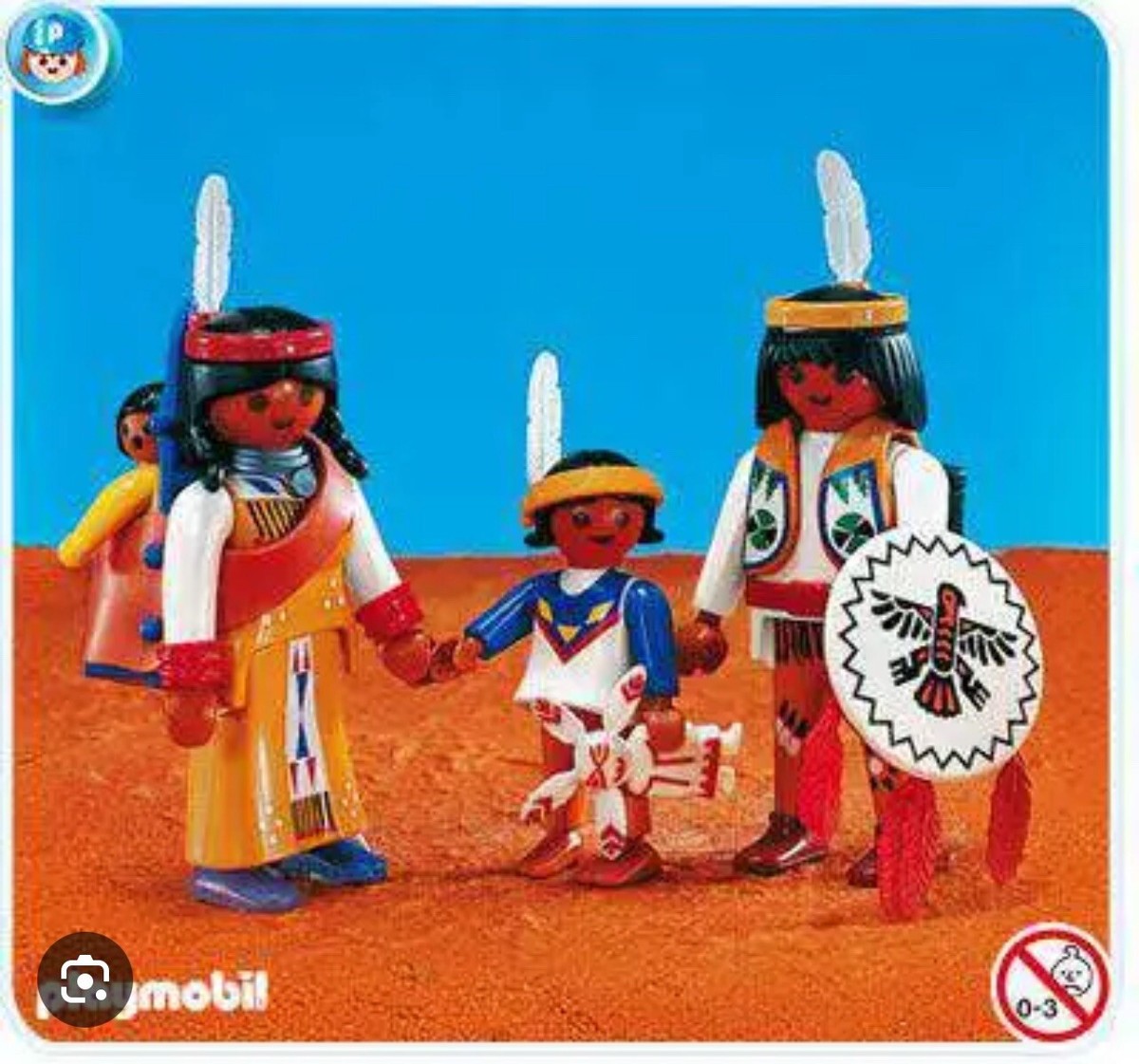 Rare Vintage Playmobil Native American Set Playmobil 7841 Native