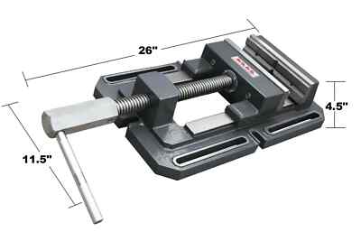 KAKA Industrial TSL-200, 8-In Low Profile Metal Milling Drill Press Vice
