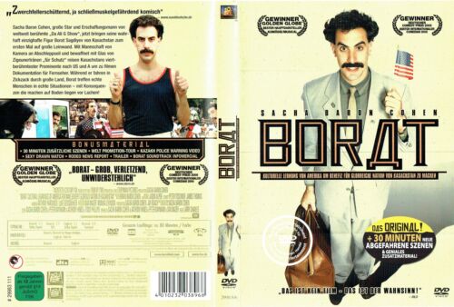 (DVD) Borat - Sacha Baron Cohen, Pamela Anderson, Ken Davitian - Afbeelding 1 van 1