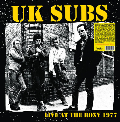 Live at the Roxy-Yellow Colored Vinyl by Uk Subs (Record, 2024)