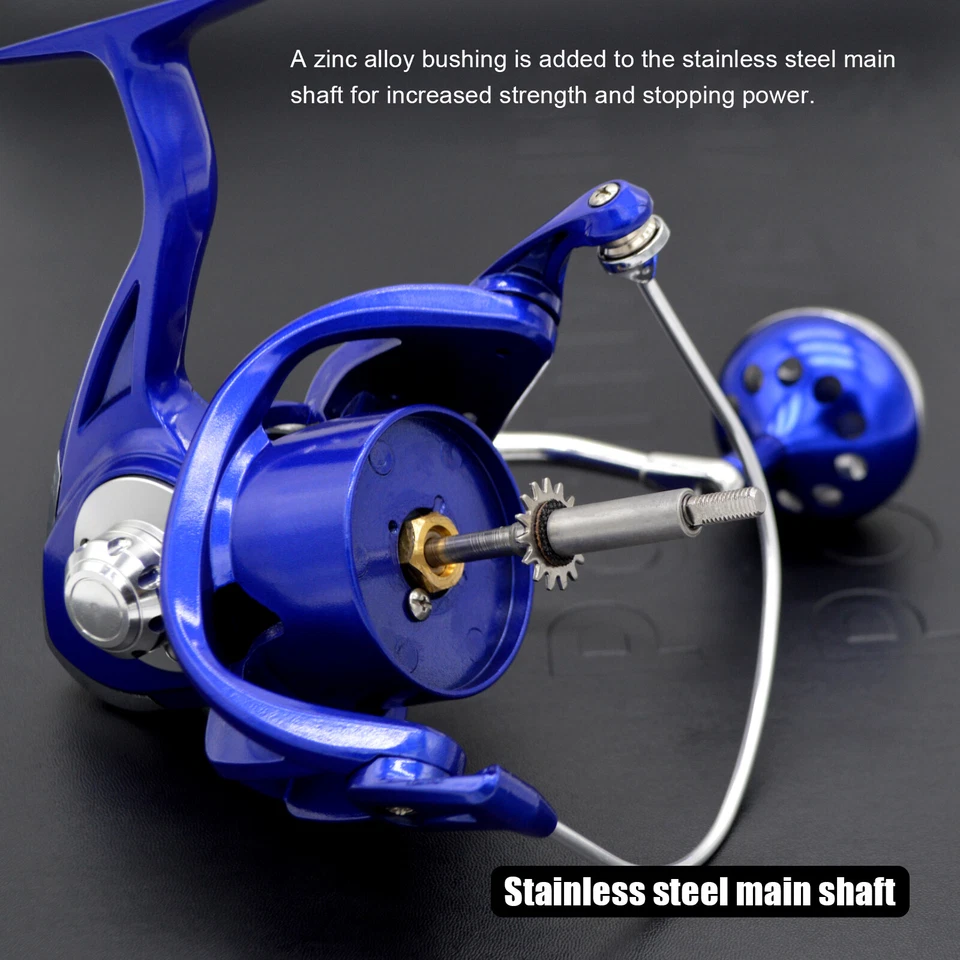 CAMEKOON Metallgehäuse und Rotor 25KG Frontbremse Salzwasserangeln Spinningrolle - Bild 3 von 4