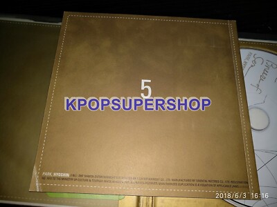 Park Hyo Shin 5th Album The Breeze Of The Sea / The Ballad CD
