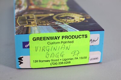 LE3690 Greenway Products Athearn train Ho Fourgon à bagages