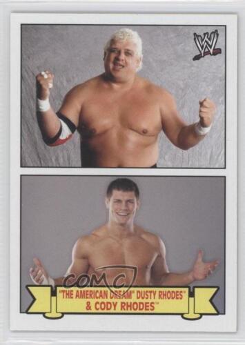 2012 Topps Heritage WWE Family History Dusty Rhodes Cody The American Dream & #7 - Picture 1 of 6