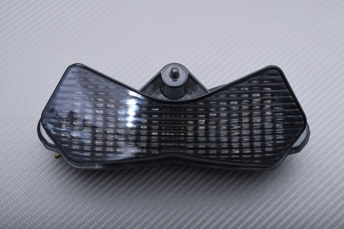 Feu stop LED Kawasaki ZX6R 2003 2004 optique arrière fumée moto Ninja