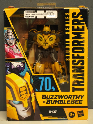 Transformers Buzzworthy Bumblebee B-127 Studio Series 70BB Action Figure