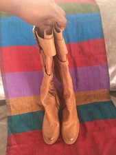 Nine West Vintage America boots 7.5m Brown Leather Boots.