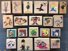 LOONEY TUNES CARTOON RUBBER STAMPS RARE CARTOON CHARACTER DESIGNS YOU PICK
