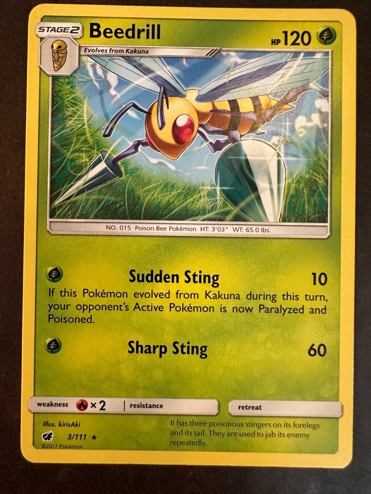 Cubone 52/111 Sm-Crimson Invasion Regular