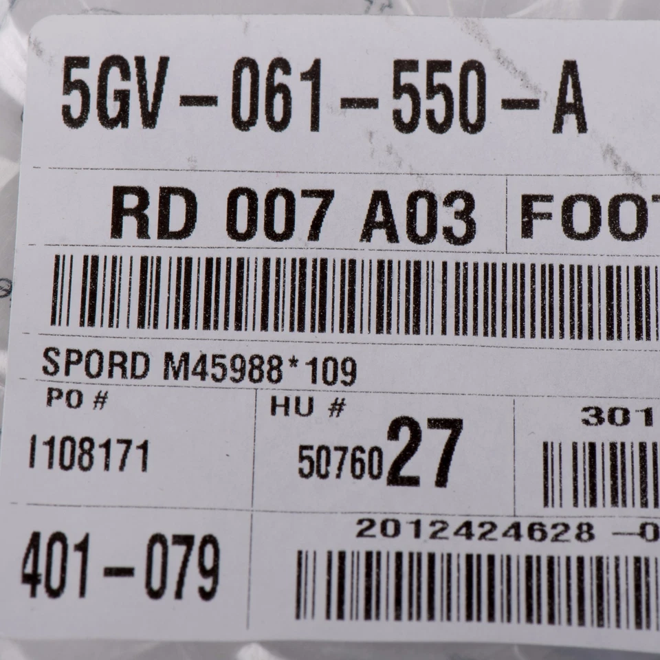 Alfombrillas traseras delanteras de goma para todo tipo de clima VW Volkswagen Golf R Monster 2015-2019 Foto 4 de 4