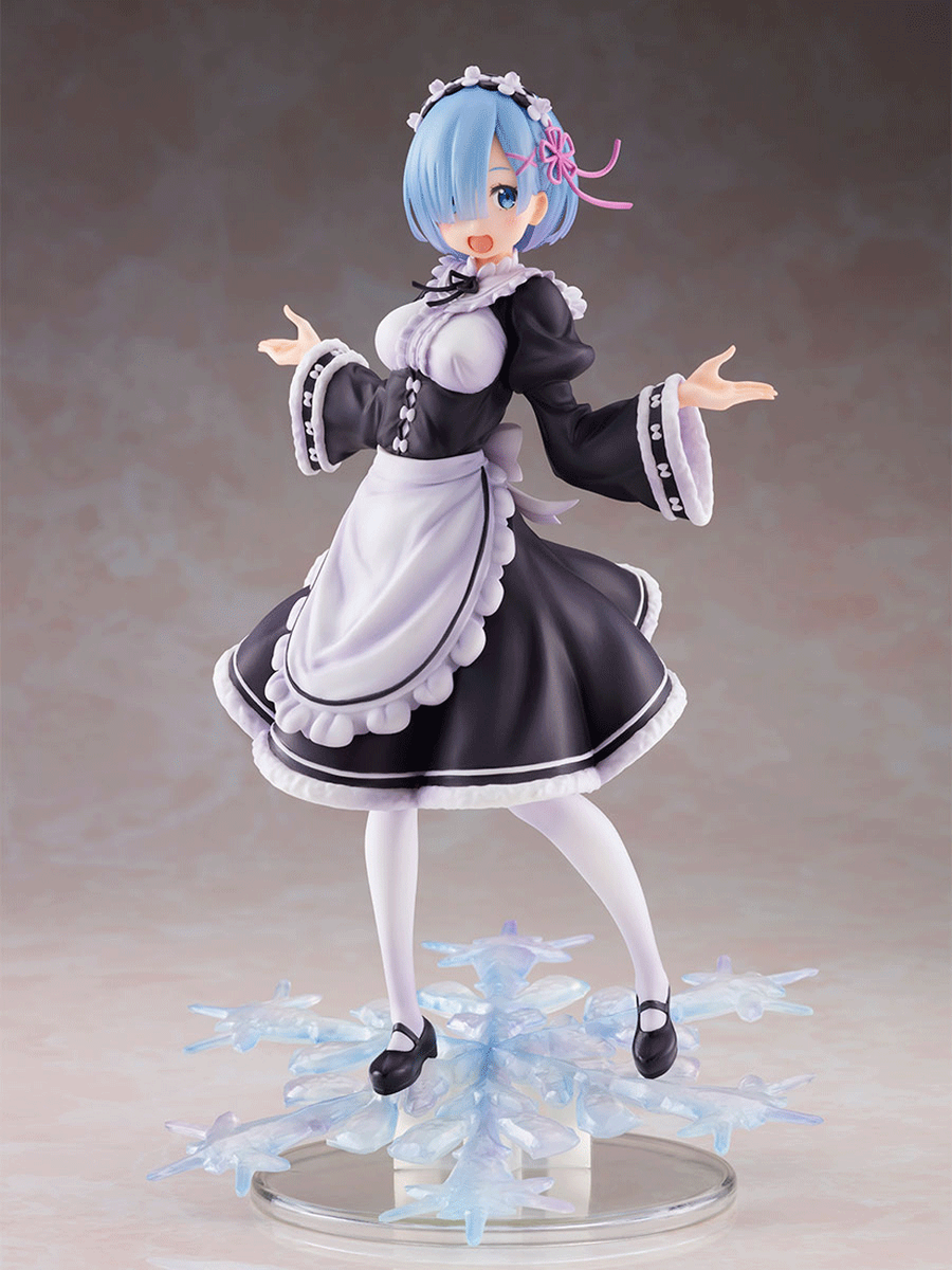 TAITO AMP レム Winter Maid image ver. 15個 Re: Zero Rem Figure AMP ~Winter Maid Image ver.~ Taito Japan