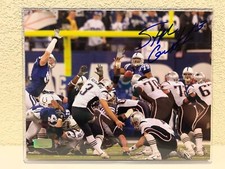 Stephen Gostkowski Signed New England Patriots 8x10 Photo GA