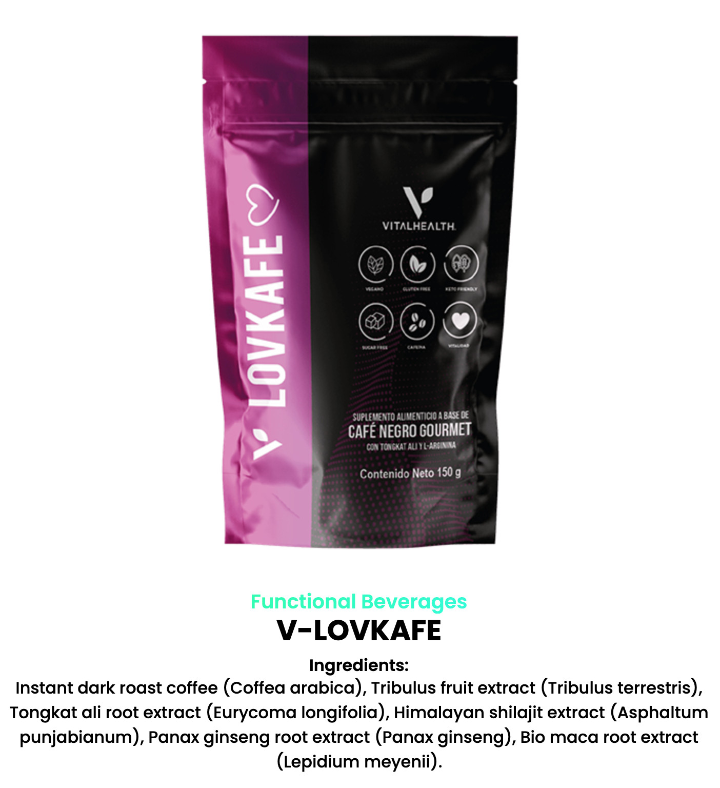 VITALHEALTH NEUROKAFE LOVKAFE THERMOKAFE +FREE Wireless Frot