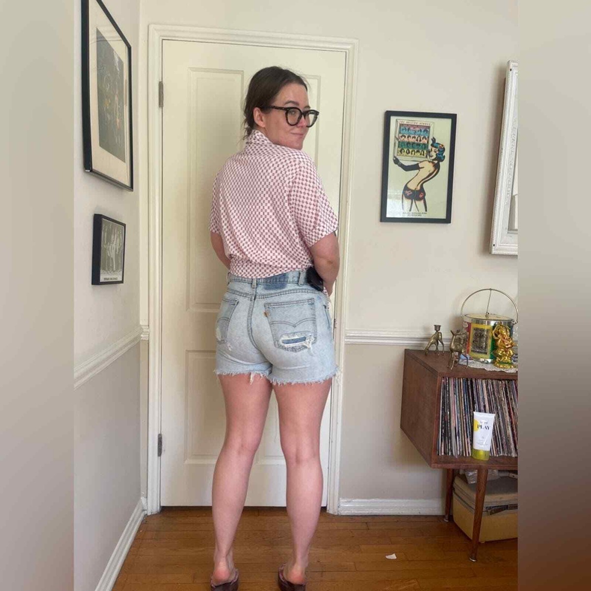80s Vintage Light Wash Levi's Cut off Jean Shorts | eBay