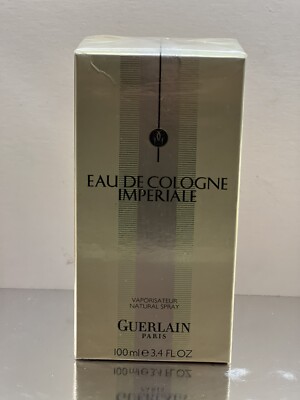 EAU DE COLOGNE IMPERIALE by Guerlain 3.4 oz/100 ml Spray New SEALED Gold Box