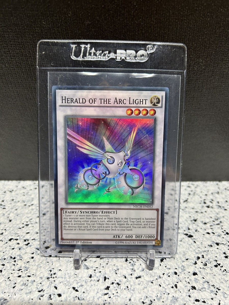 Yu-Gi-Oh! Herald Of The Arc Light Super Rare Card (NECH-EN052) – 1st Edition From The New Challengers Set - View #12