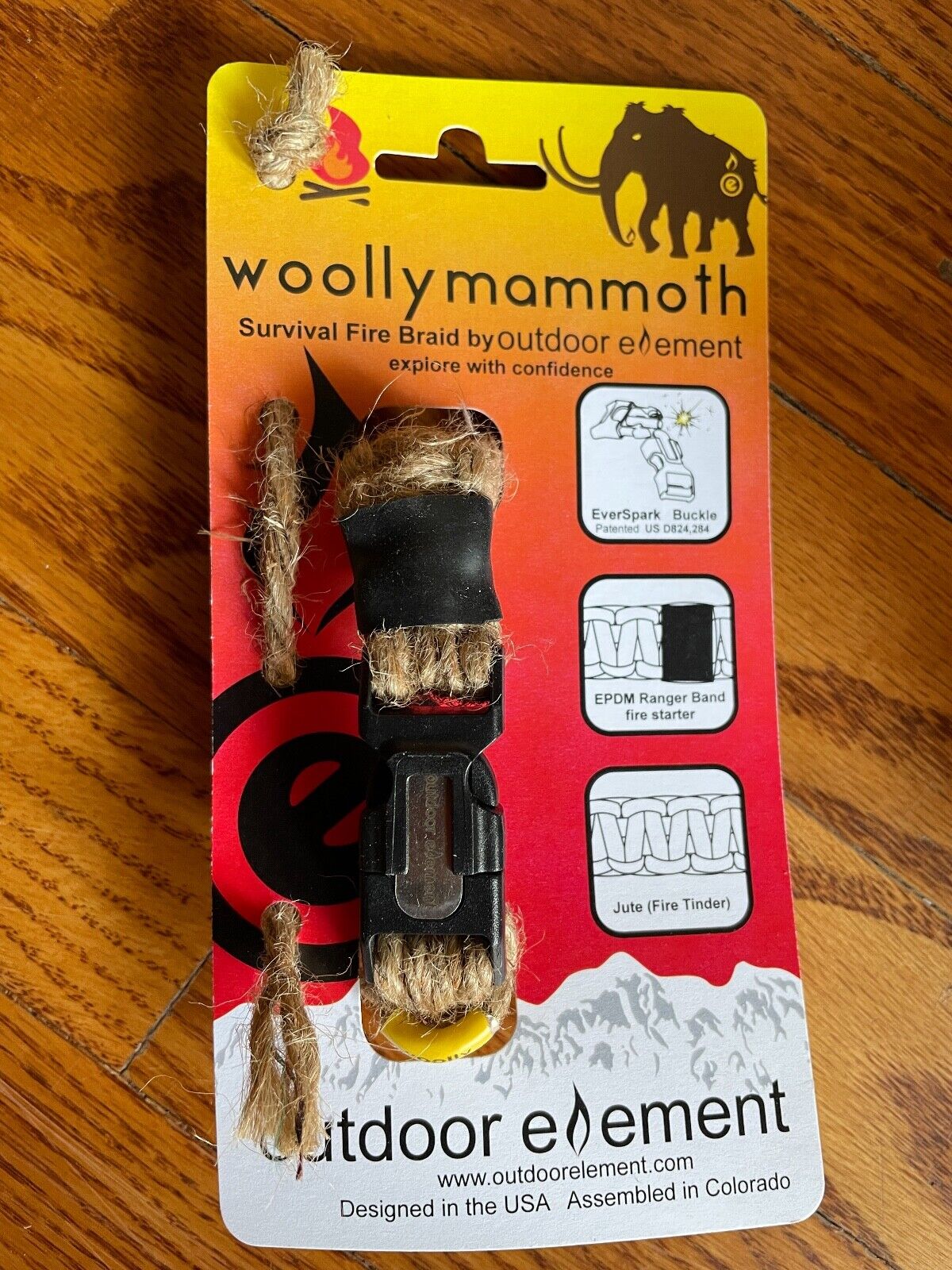 Outdoor price Fort Worth Mall Element Kodiak Survival Woolly Small KSBRS Bracelet