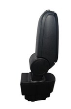 Bracciolo Centrale Per Opel Corsa D 2006-2014 – Con Doppio Vano, Portabicchieri E 2 USB, Pelle Resistente