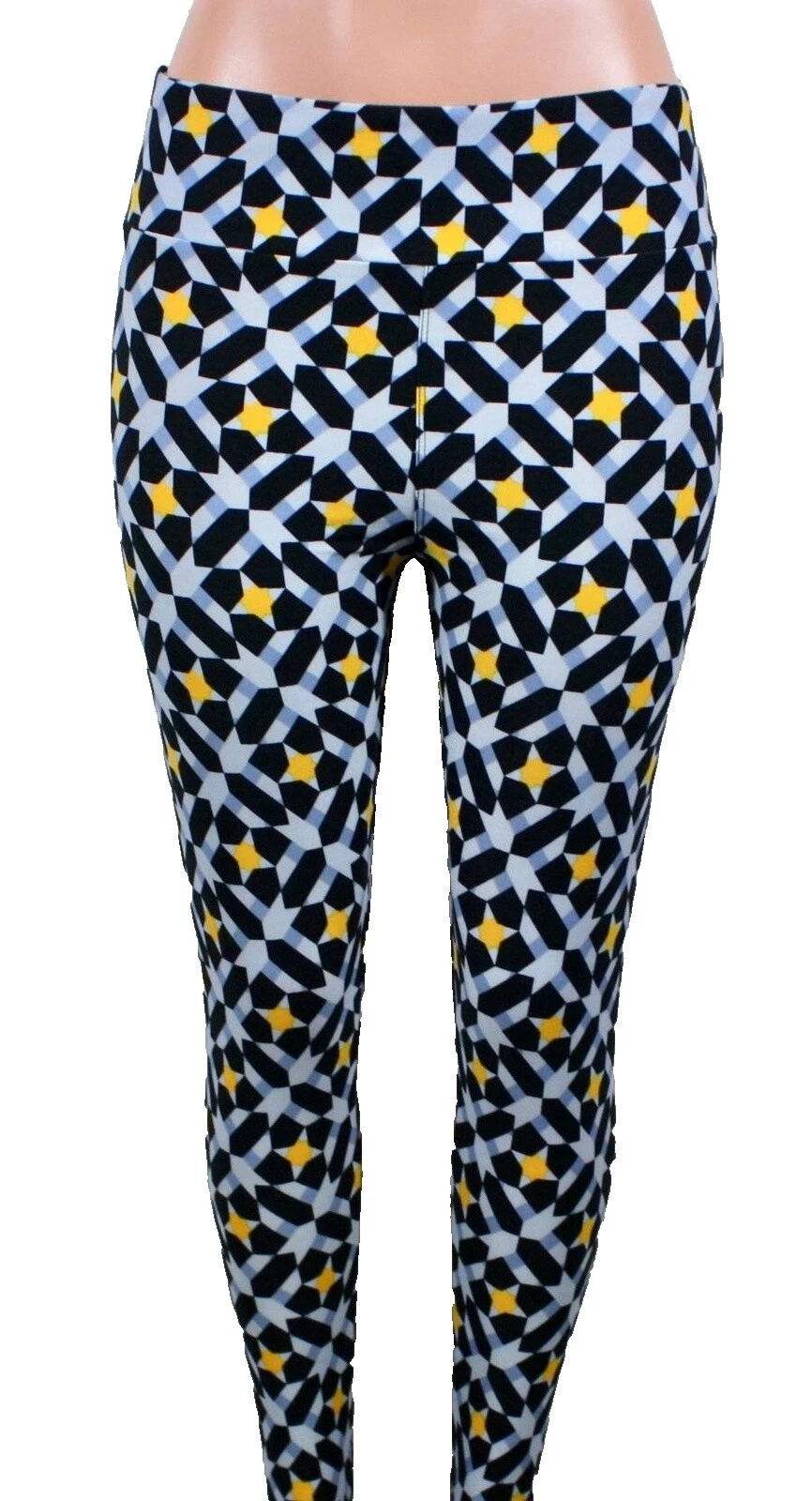 Leggings negro LuLaRoe Mezcla de algodón para mujeres