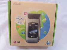 vintage AT T flip phone LG A340
