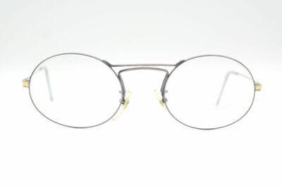 Vintage Amor 700UA Blau oval Brille Brillengestell eyeglasses NOS
