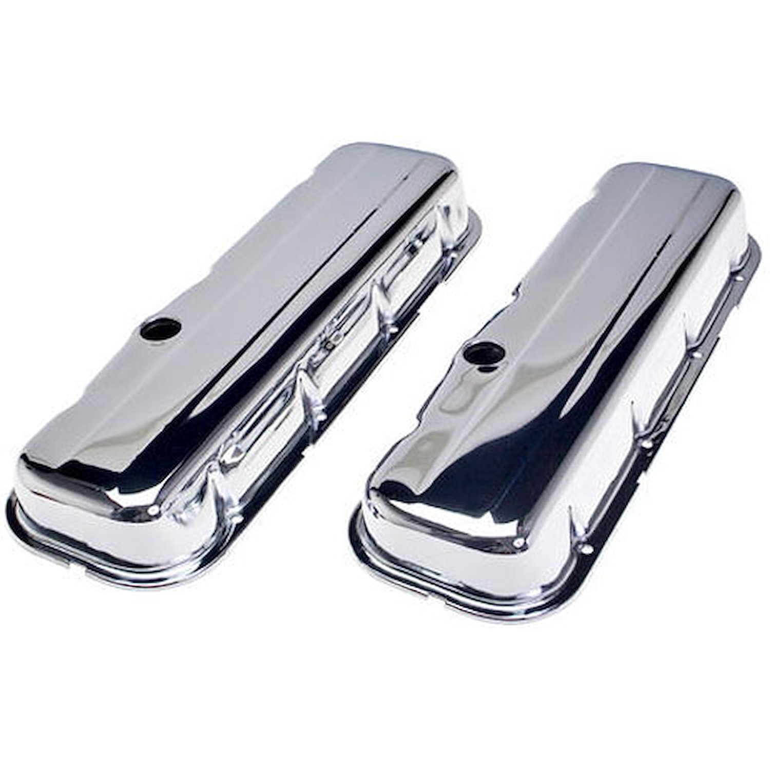 Trans Dapt 4966 Chrome Plated Steel Valve Covers