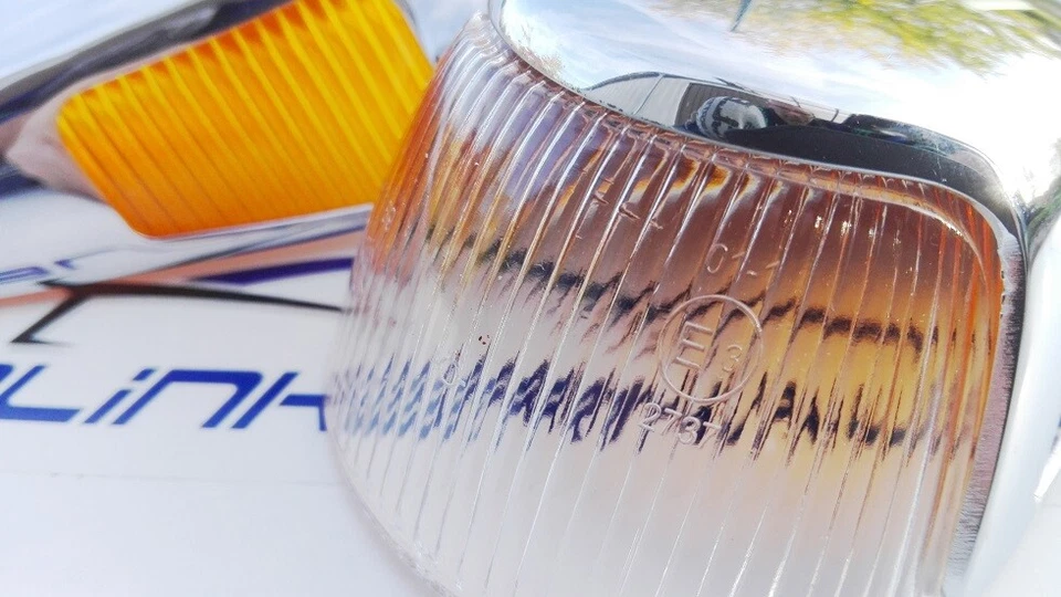 WEISSE/ORANGE Italien Blinker VW Käfer 1200 1300 1500 Cabrio 1302 1303 S LS  - Bild 4 von 4